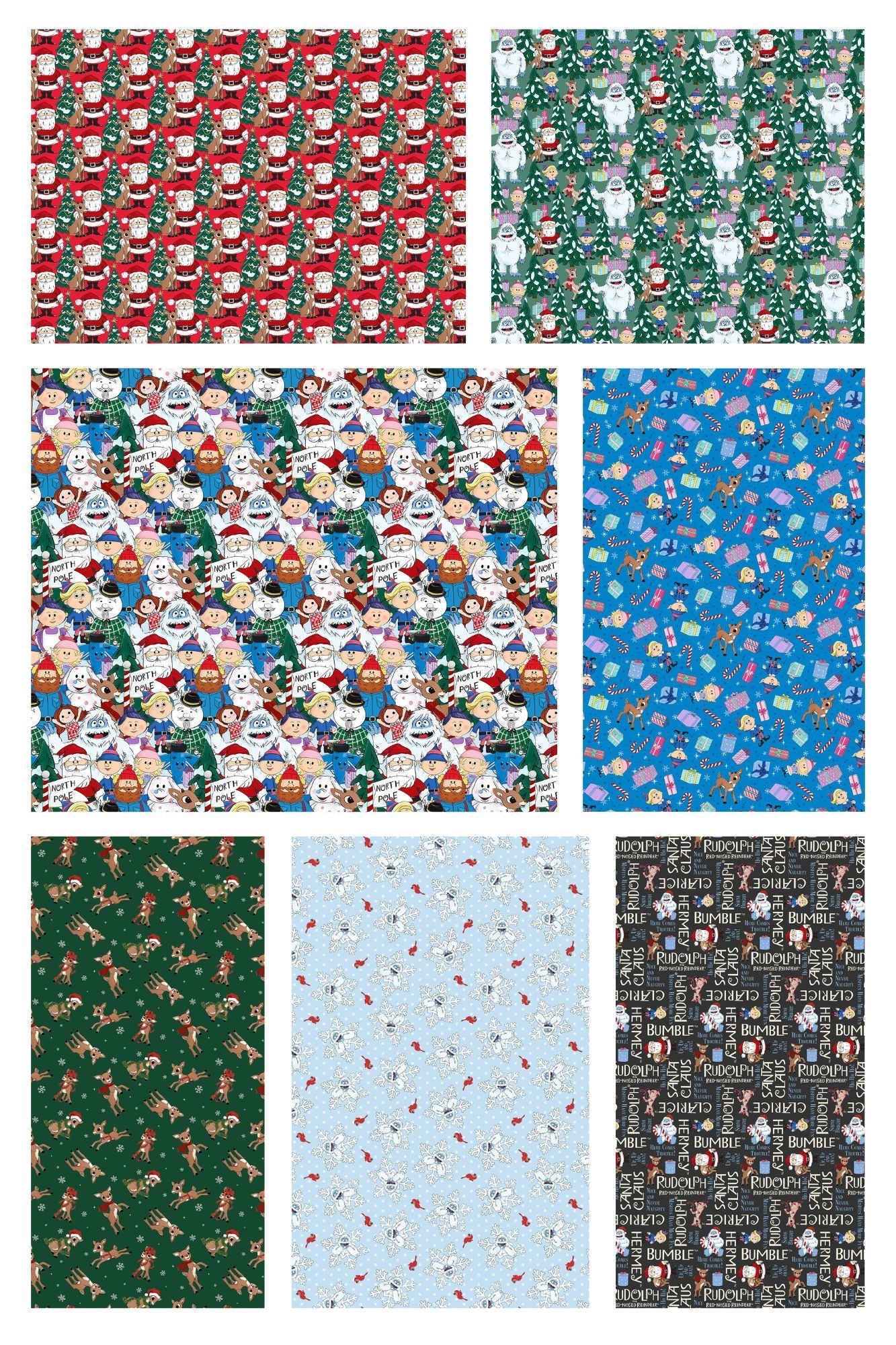 Preorder Collection: Rudolph the Red Nosed Reindeer – The Fabric Candy ...