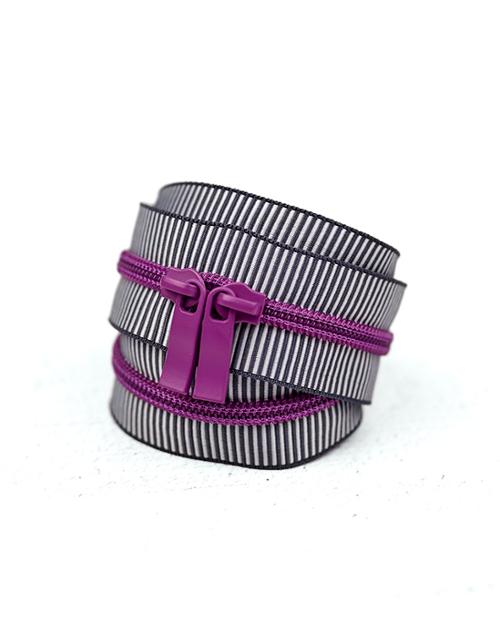 30" Handbag Zipper Purple Reig RRZIP30 1007