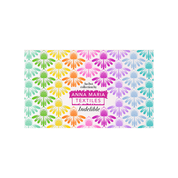 Indelible by Anna Maria Textiles 20 shades of 100% Cotton 8wt thread AMH8IC20