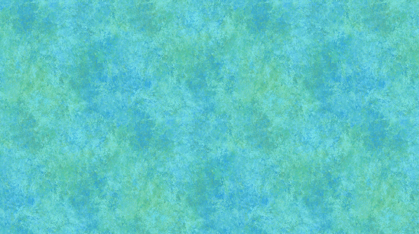 Celtic Roots by Linda Ludovico Turquoise/Multi 27278-64 Cotton Woven Fabric