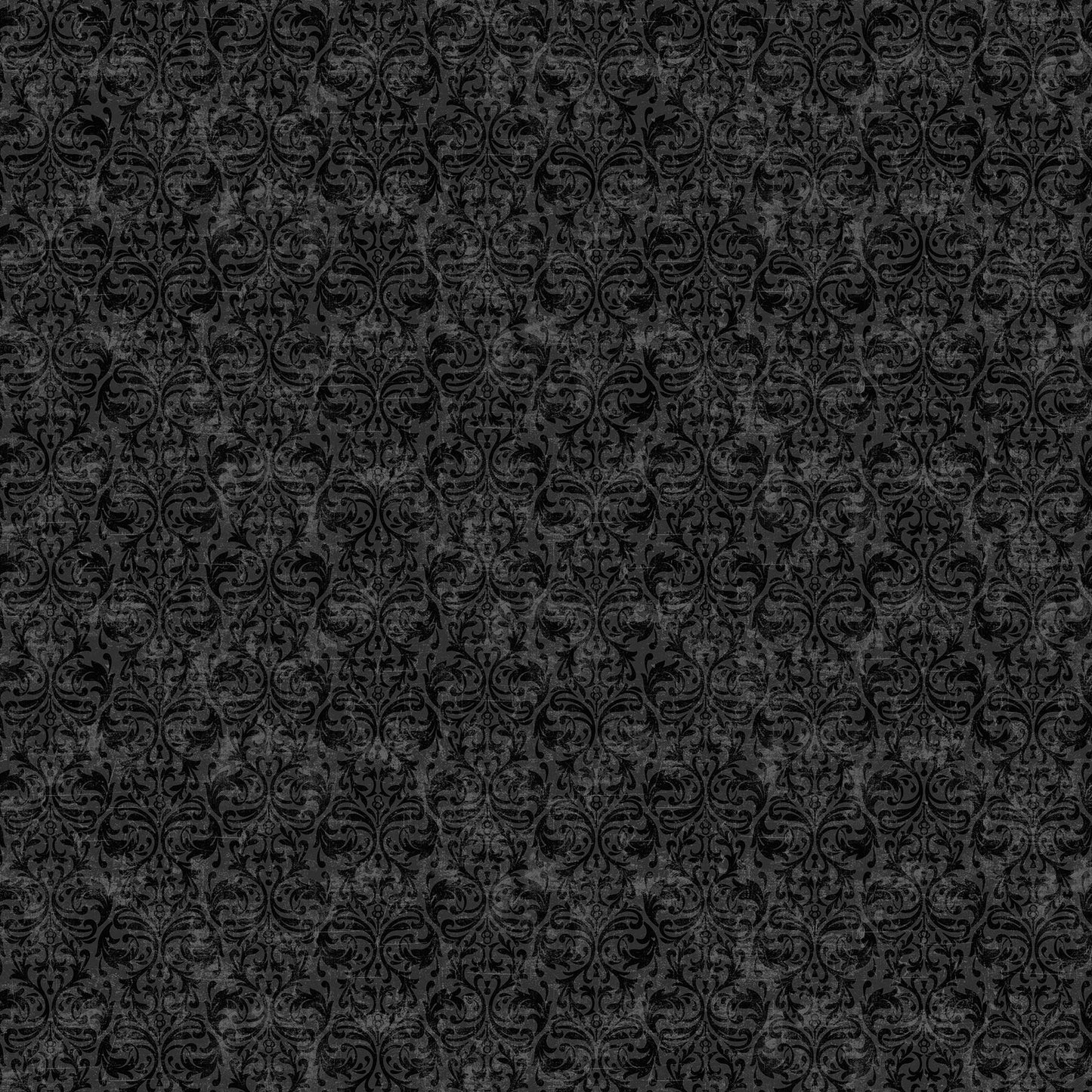 'Till Death Us Do Part by Deborah Edwards Black/Grey 28118-99 Cotton Woven Fabric