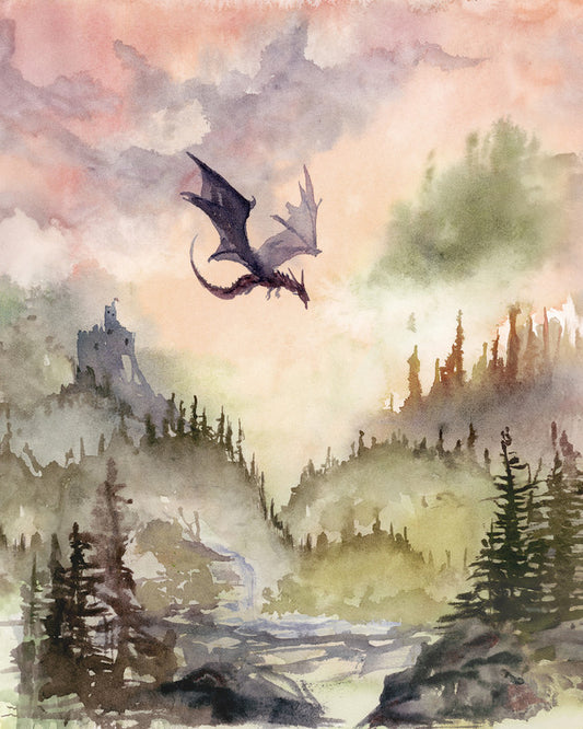 Preorder Jan 2027: Minky Panel The Land Called Honah Lee Moss Honah Lee View 48" x 60" 2957PMK-62 by Hollis Kitchin