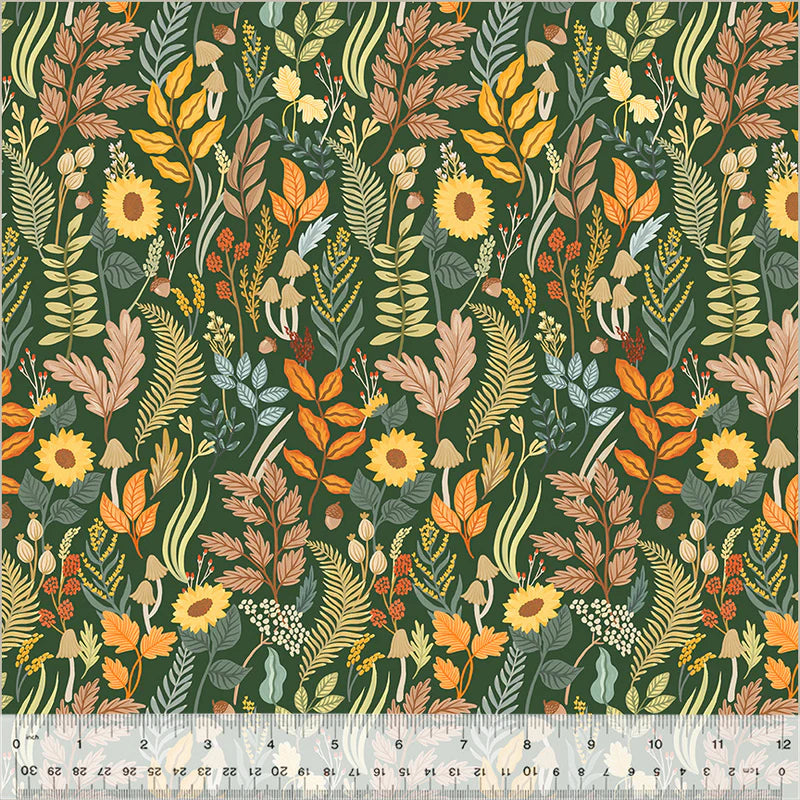 Harvest Gathering Foraged Leaves Evergreen 54079-7