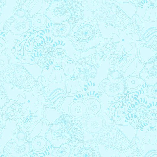 Color Camp Dusk Tangle Lighter Pool 10420-B by Alison Glass