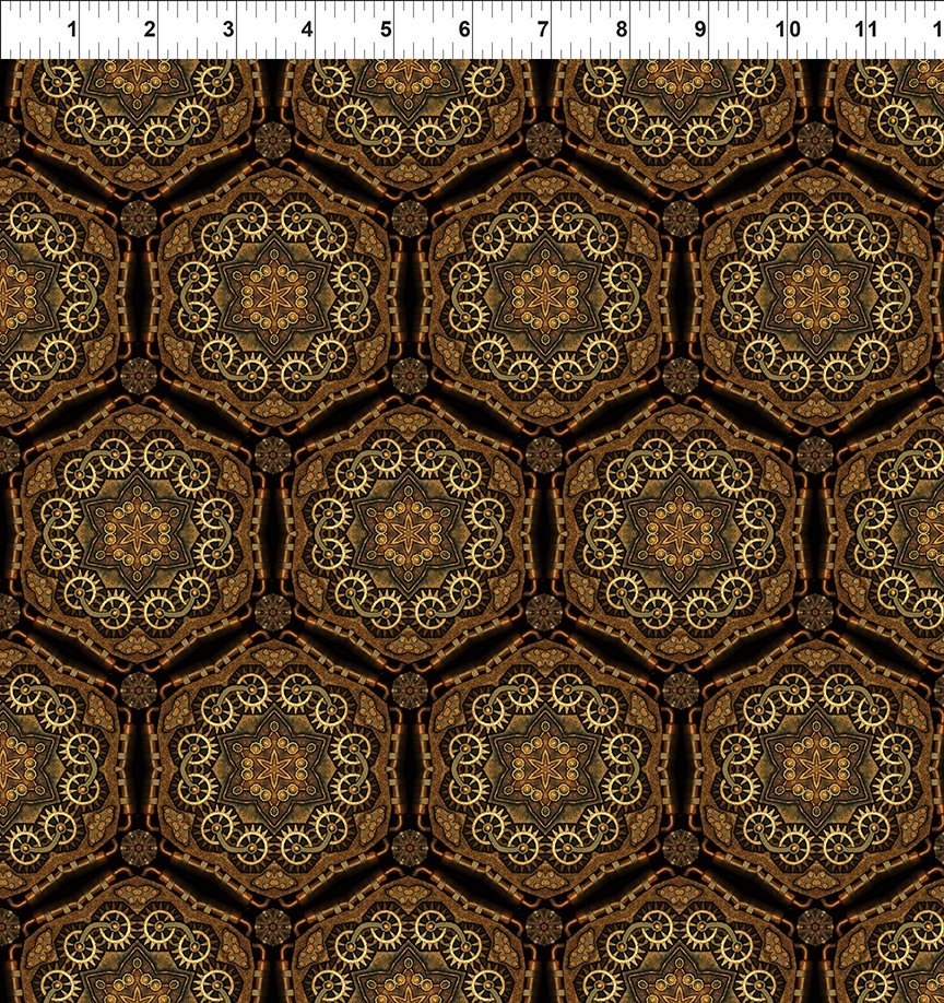 PREORDER ITEM - EXPECTED DECEMBER 2025: Steampunk Menagerie By Jason Yenter 7ST.1 7ST.1 Cotton Woven Fabric