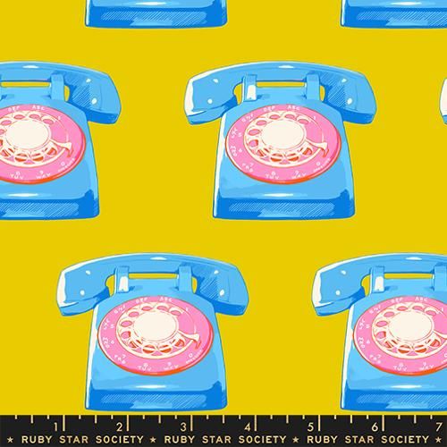 Sparkle Mart Telephones Novelty Vintage Retro Kitsch Golden Hour RS0121 15 by Melody Miller of RSS