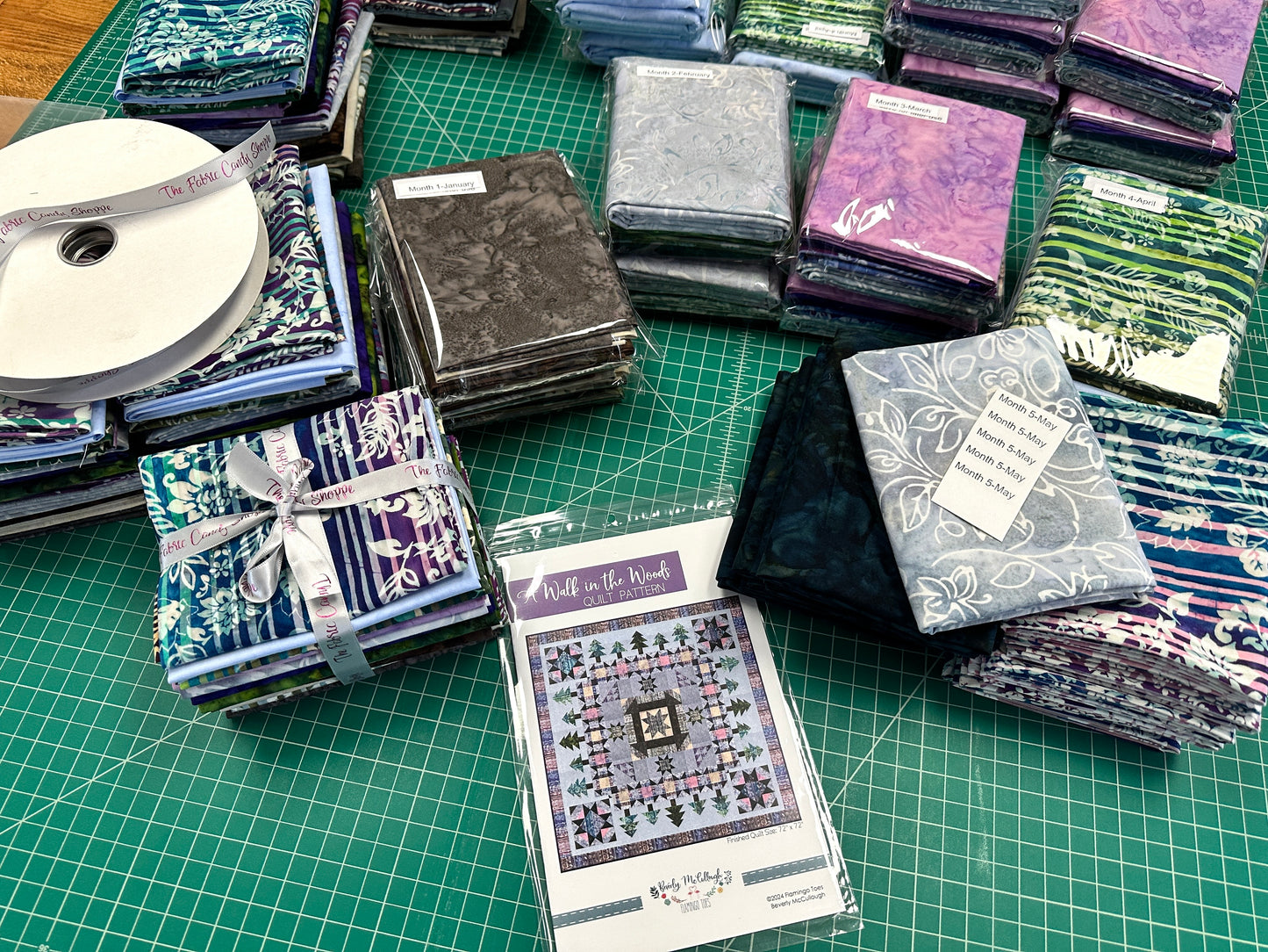 A Walk in the Woods Quilt Kit USA Shipping Included in Price