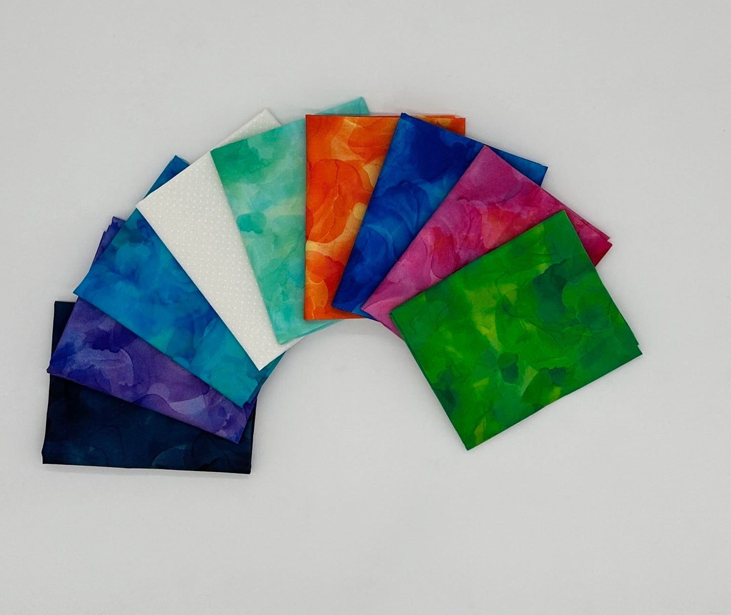 Aura Watercolor Blender Aqua 30198HQ Cotton Woven Fabric