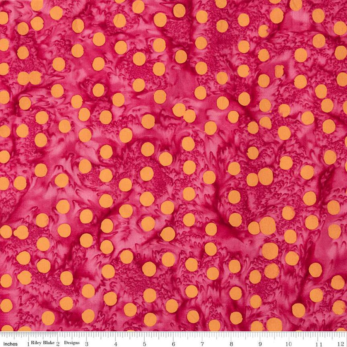 Expressions Batiks Elementals Polka Pop Punch BT21400-198