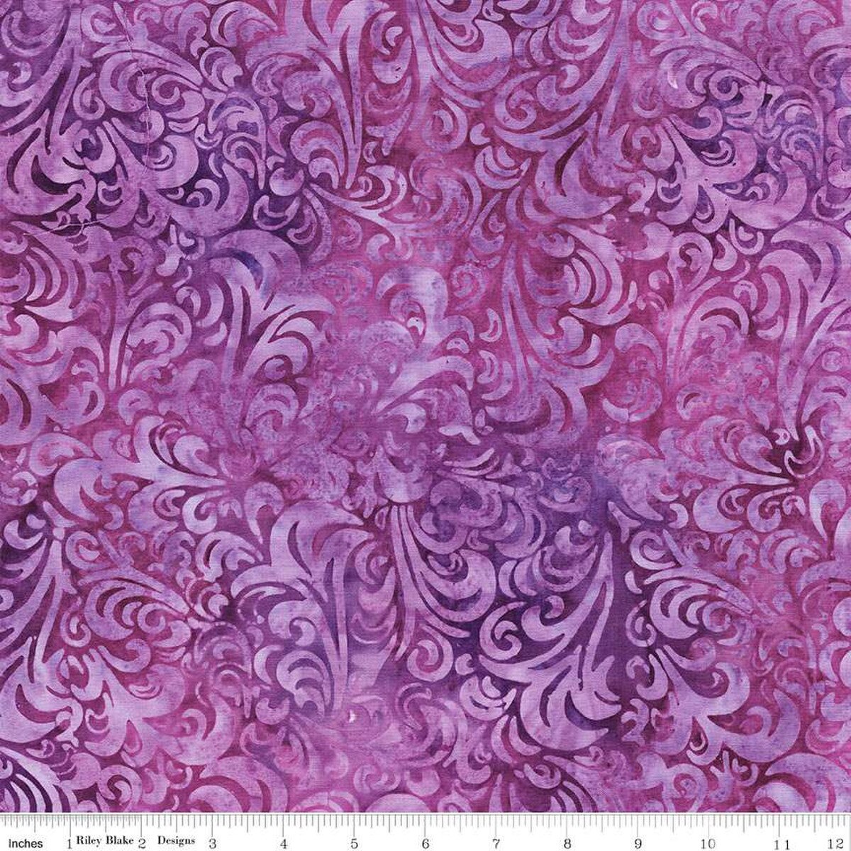Expressions Batiks Elementals Twirl & Swirl Razzmic Berry BT21900-174