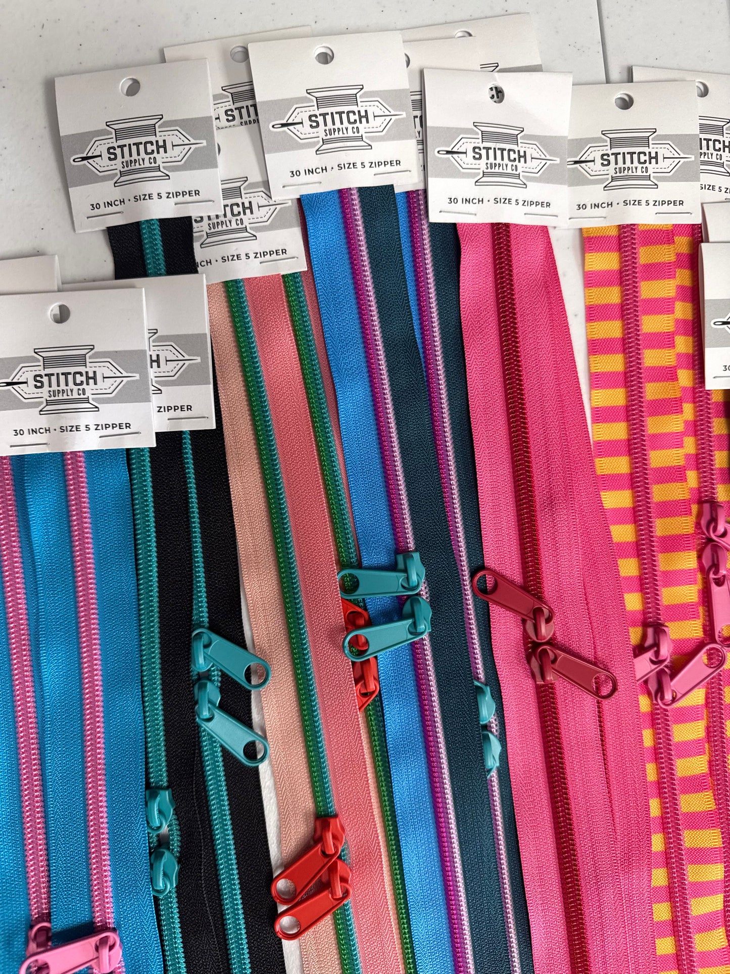 30" Zipper Watermelon SSCZ47 by Stitch Supply