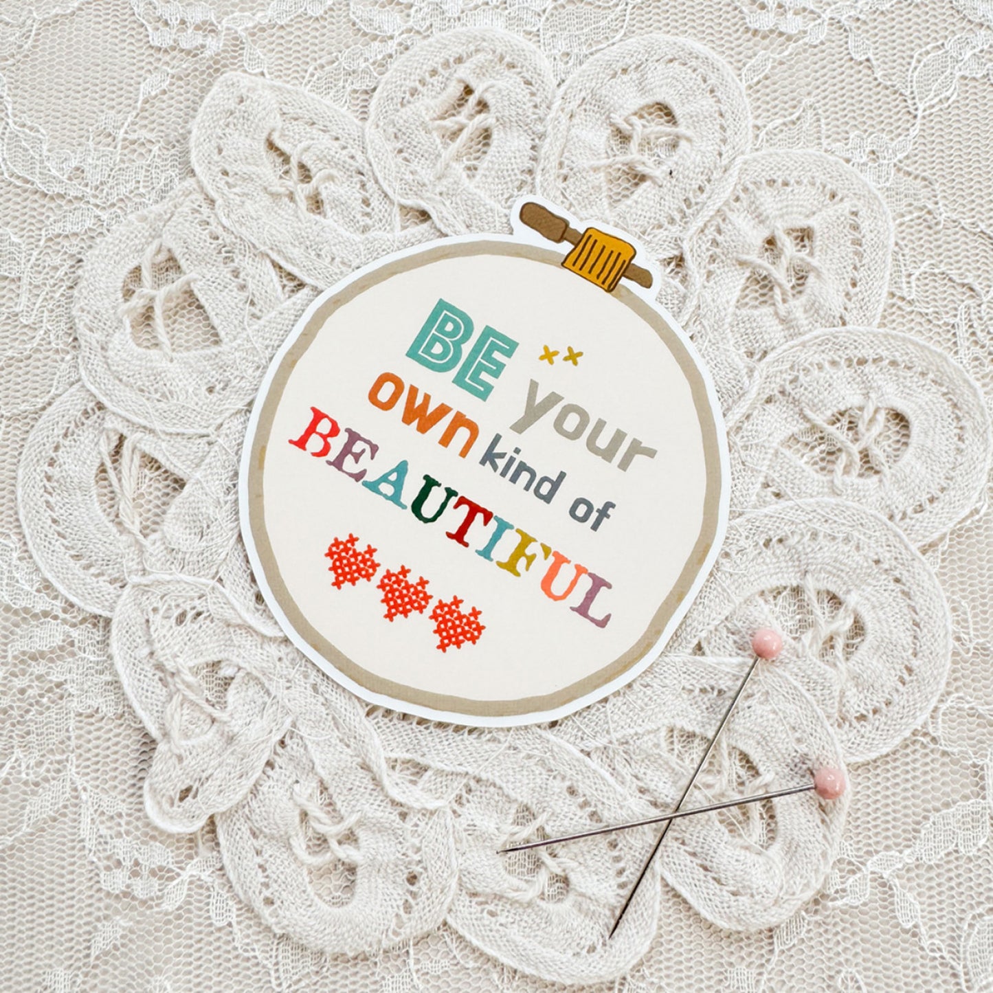 Vinyl Sticker by Minki Kim Beautiful Stickers   SI-STKR3