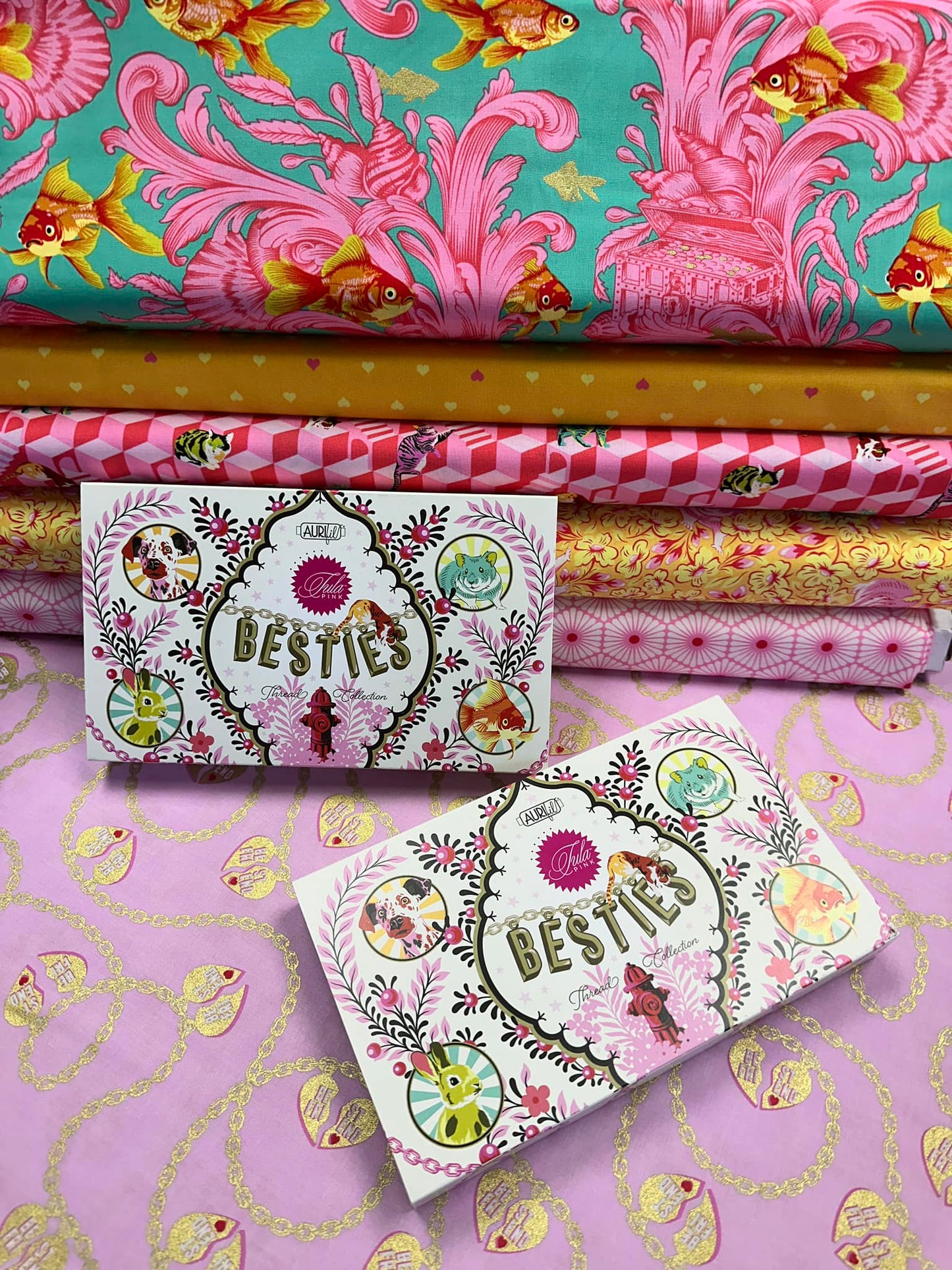 Tula Pink Besties 20 Spool set TP50BC20