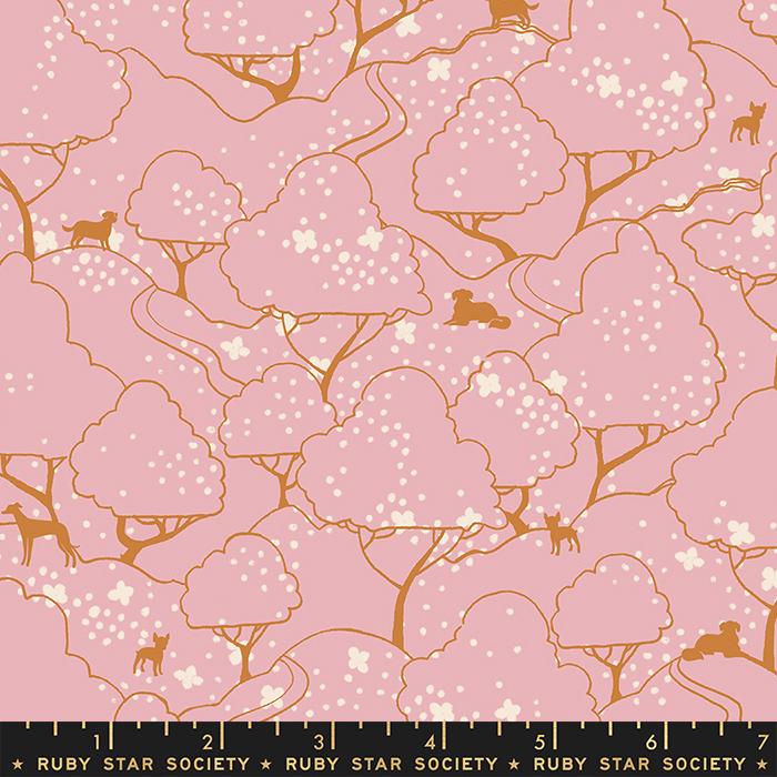 Dog Park by Sarah Watts of Ruby Star Society Blender Lavender    RS2098-13 Cotton Woven Fabric