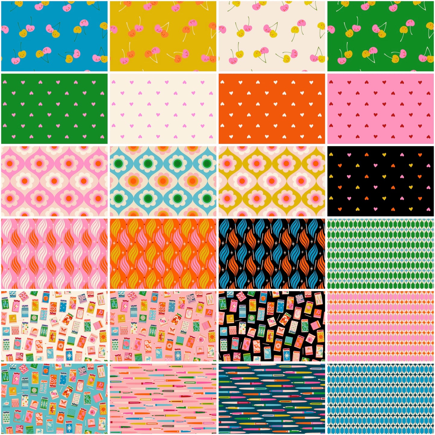 PREORDER ITEM EXPECTED IN FEBRUARY 2026: Trinketry by Melody Miller of Ruby Star Society 2.5" Mini-Charm Pack Bundle of 42 Pieces RS0109MC Cotton Woven