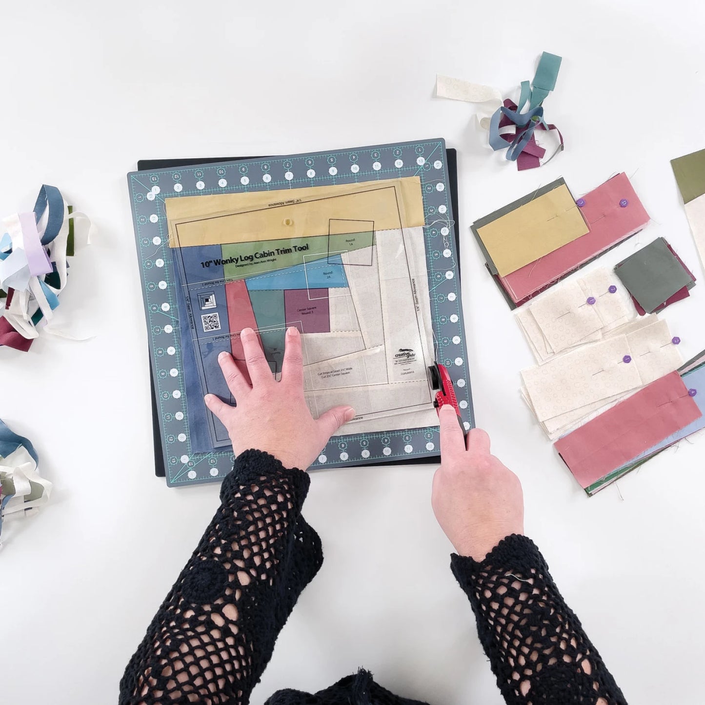 Self-Healing Rotating Rotary Cutting Mat 14in x 14in CGRMATR14