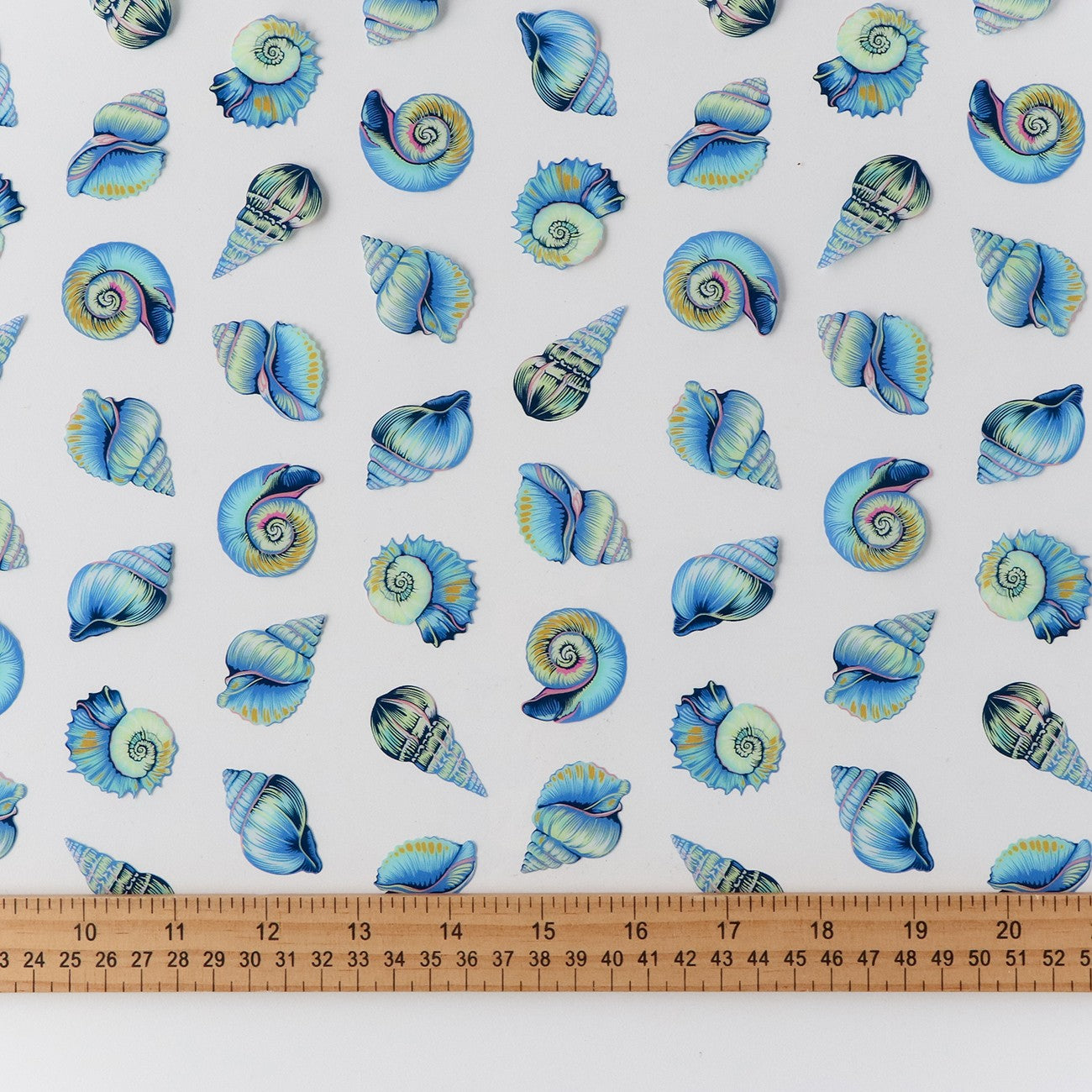 Preorder May 2026: Tula Pink Floral Reef Sallie Tomato: Lil' Shelly Vinyl 5 Yard Bolt