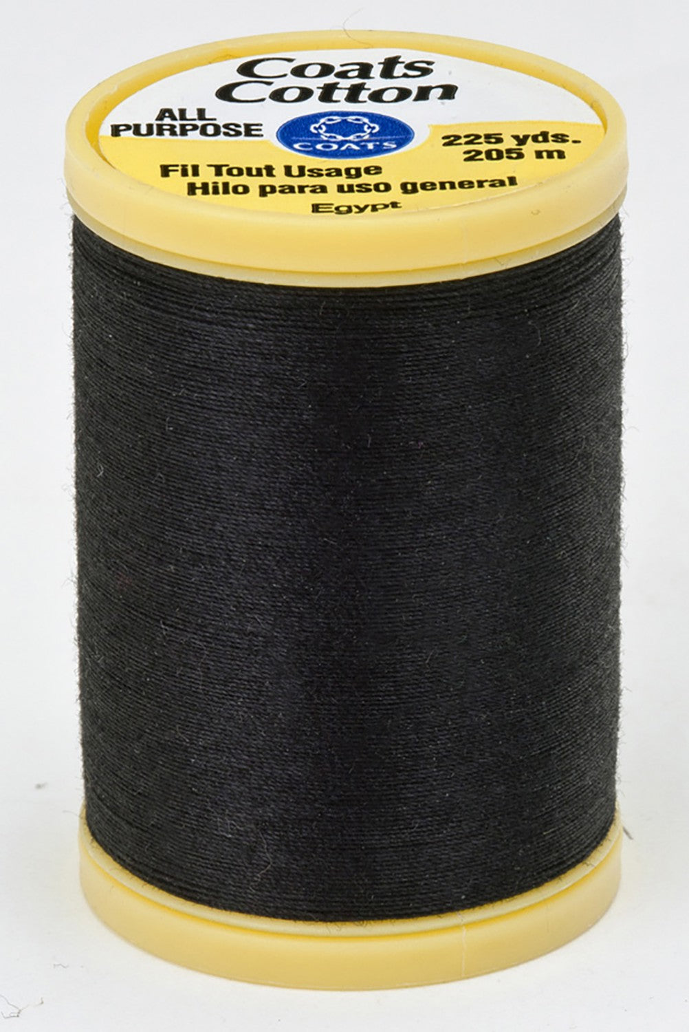 Coats Cotton Sewing Thread Black 225 yds S9700900