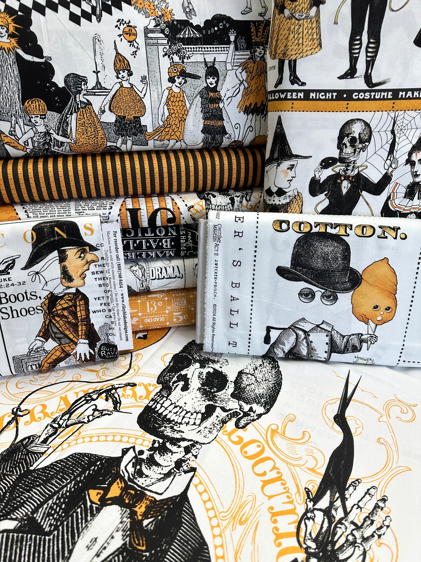 Costume Maker's Act 2 by J. Wecker Frisch 1 Yard Bundle Yellow   1YD-16000Y-11 Bundle