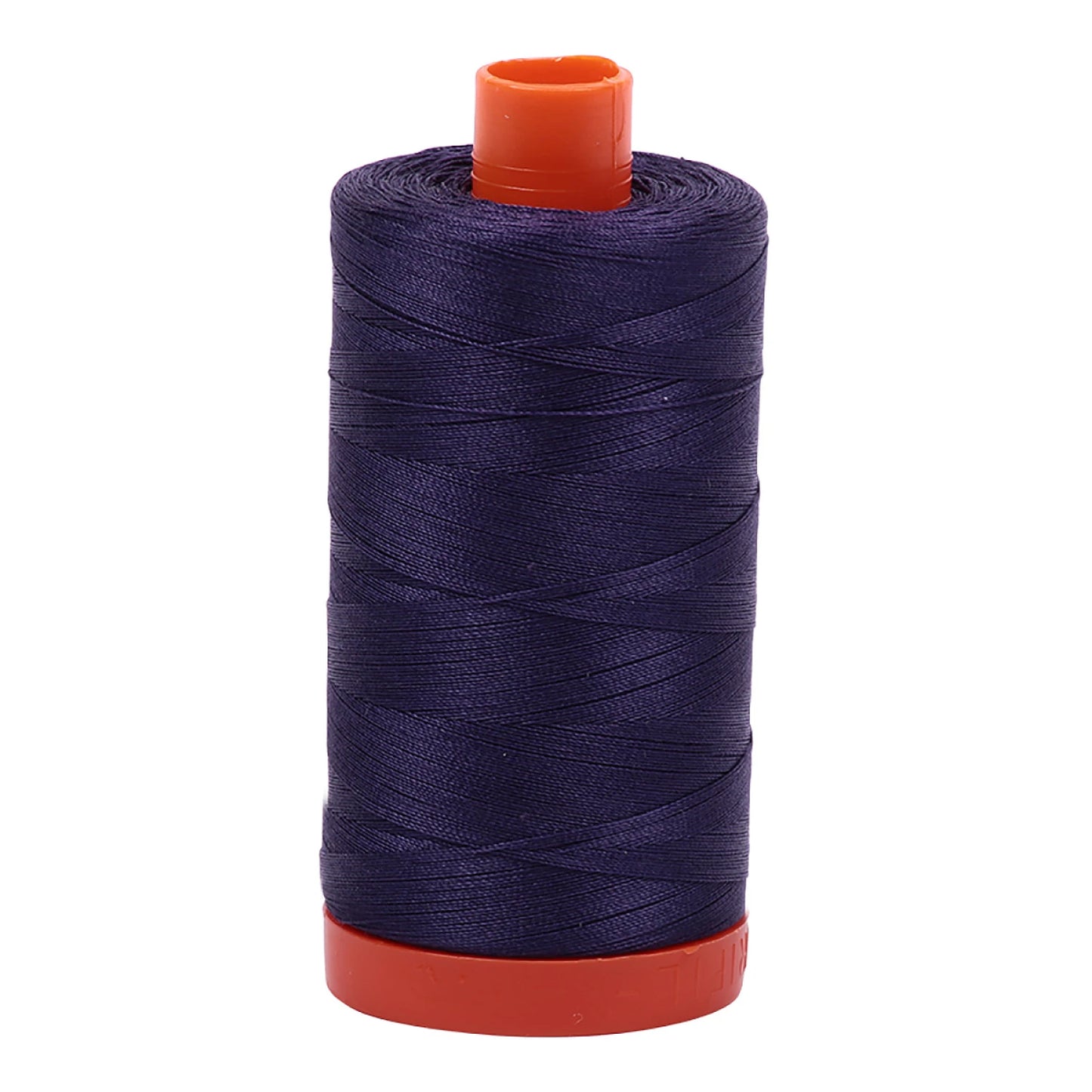 Mako Cotton Thread Solid 50wt 1422 yard spool Dark Dusty Grape A1050-2581