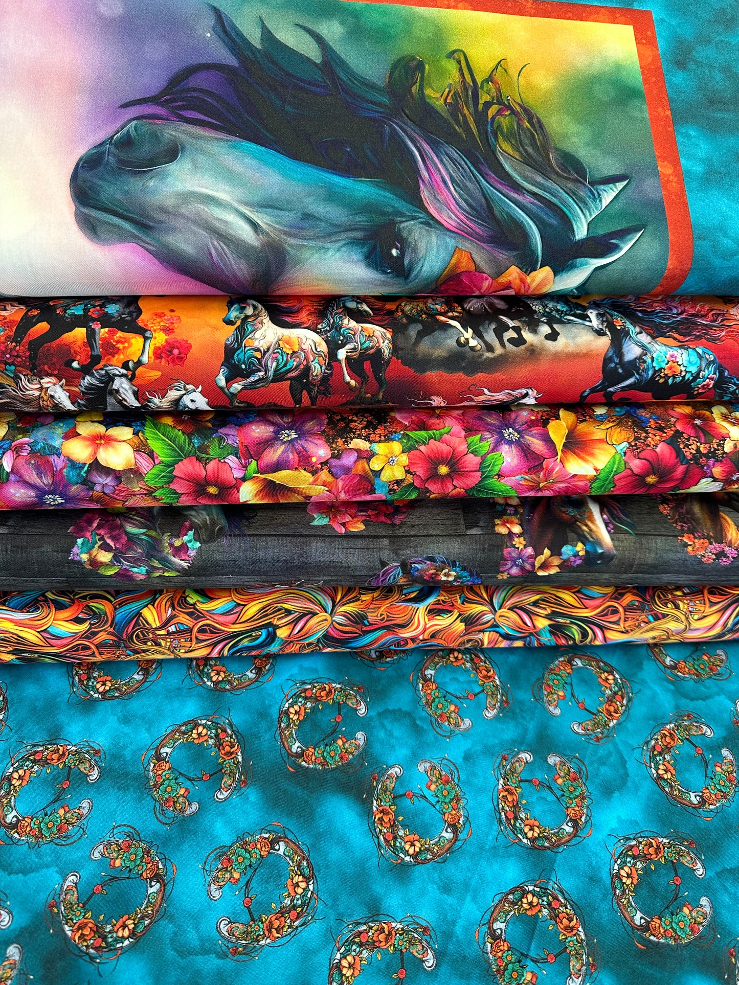 Drinkers of the Wind by Romantz Art Windblown Multi 22356-MLT Cotton Woven Fabric