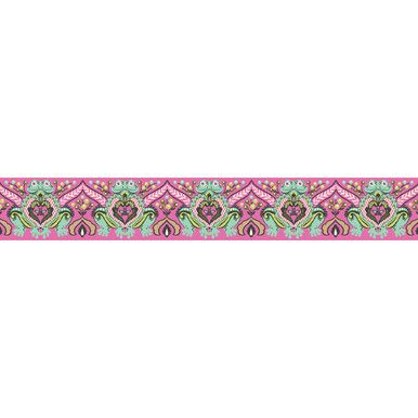 Prince Charming Deja Vu Frog Prince Gumball 1 1/2" Ribbon by Tula Pink