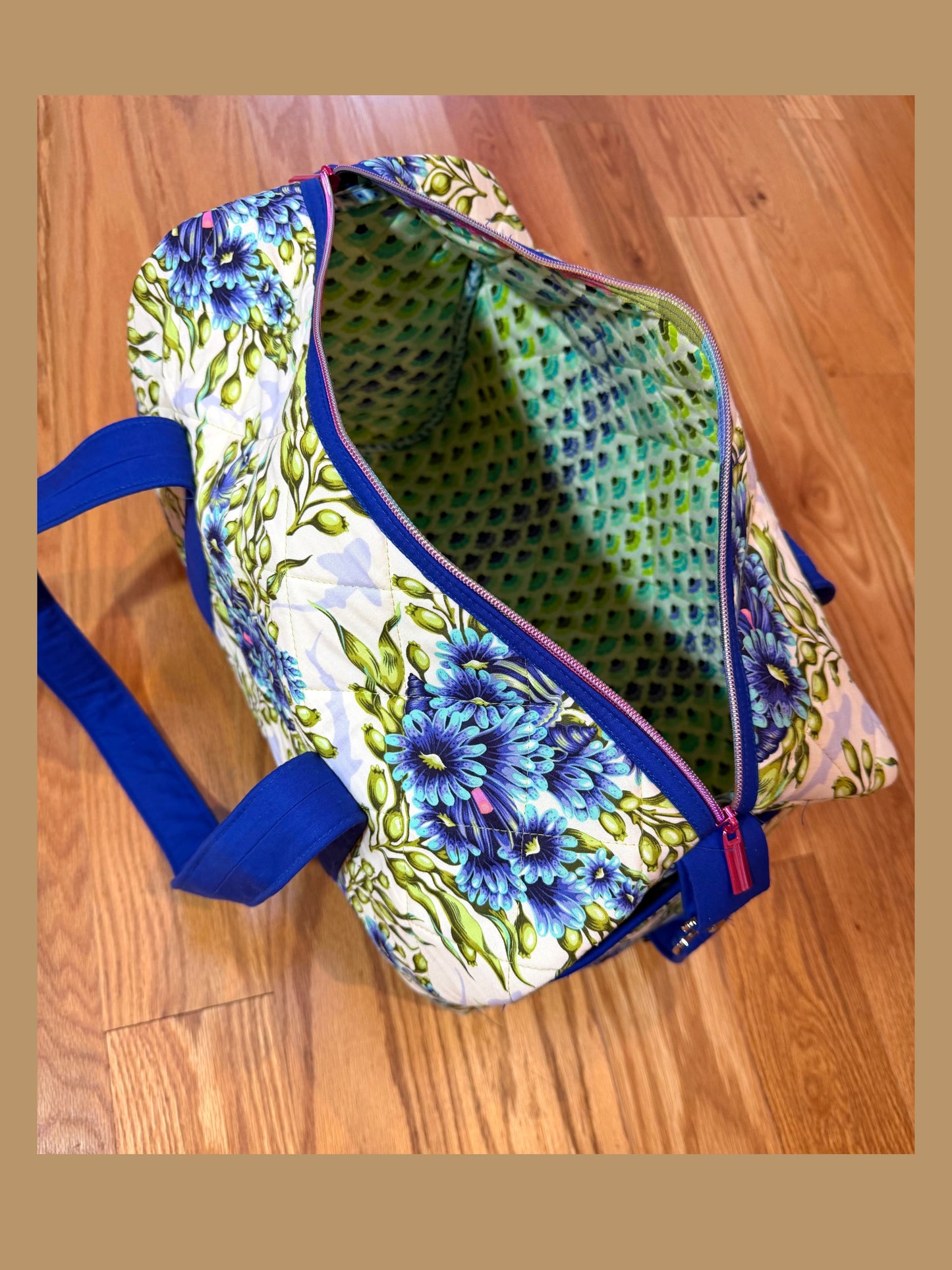 Preorder Aug 2026: Duffle Mini Kit Featuring Tula Pink's Floral Reef Collection