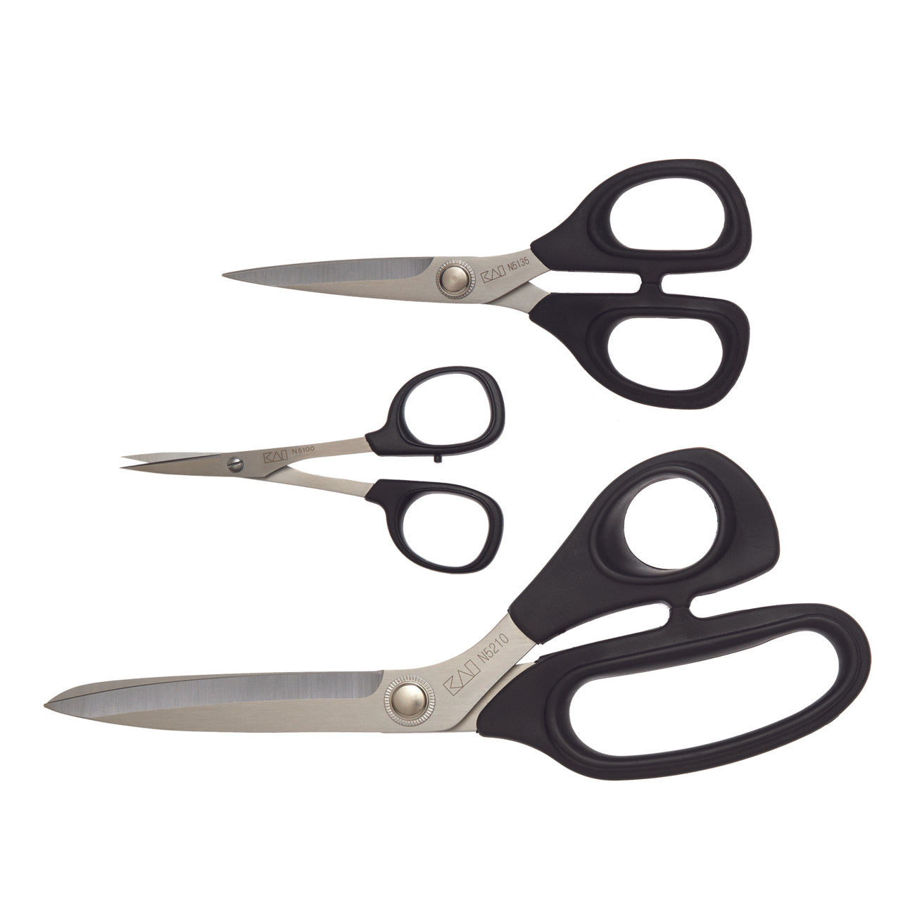 5000 GS1 Series 3-Piece Set (N5100, N5135, N5210) Scissors
