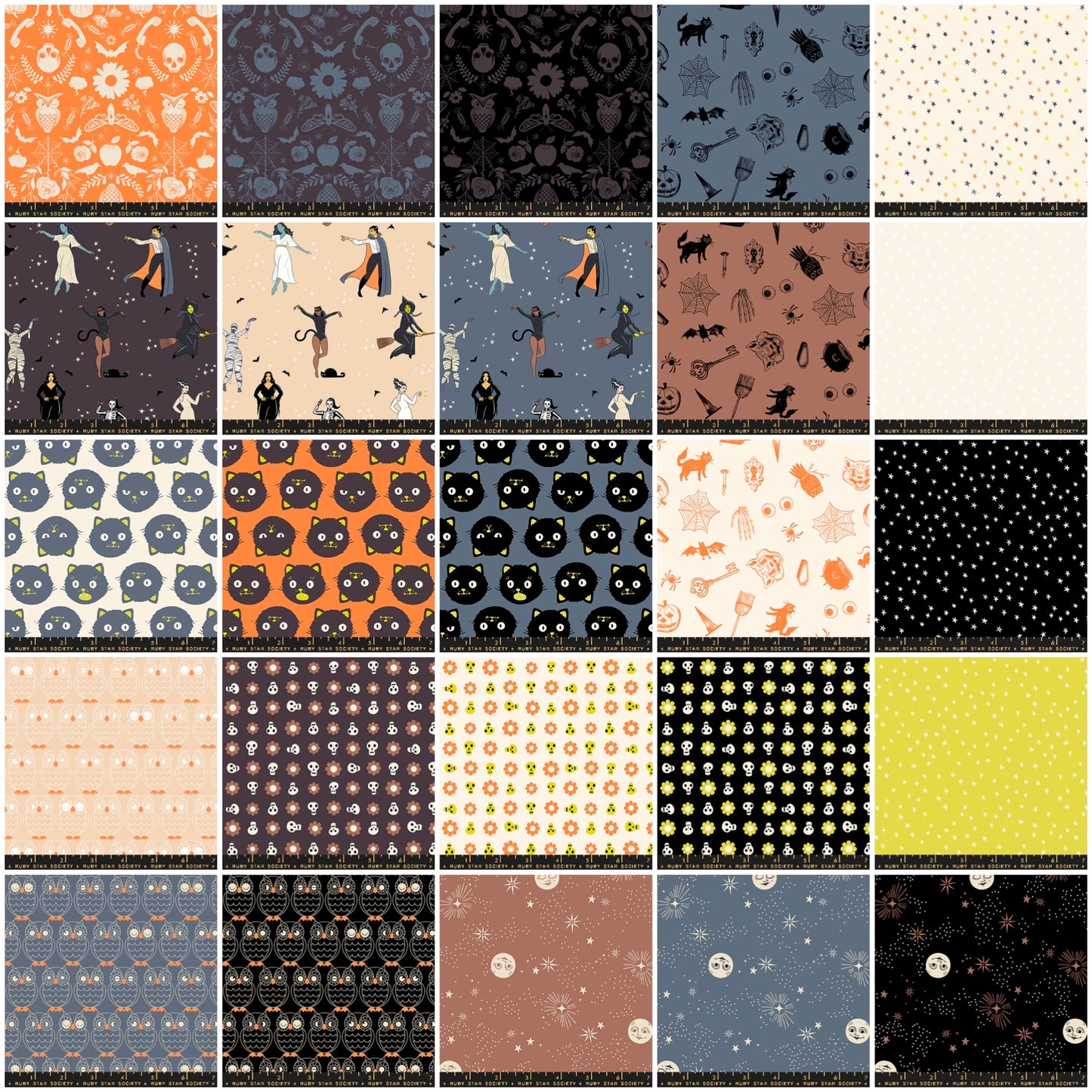 Good Spirits by Ruby Star Society Fat Quarter Bundle of 25 Prints RS5135FQ Bundle
