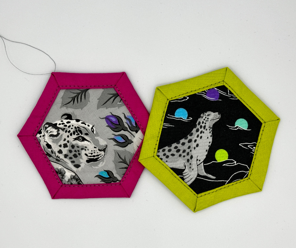 December 2025: Quilt-As-You-Go Hexagon Ornament Virtual Workshop