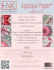 Applique Paper 20 pk HNKHABY 13