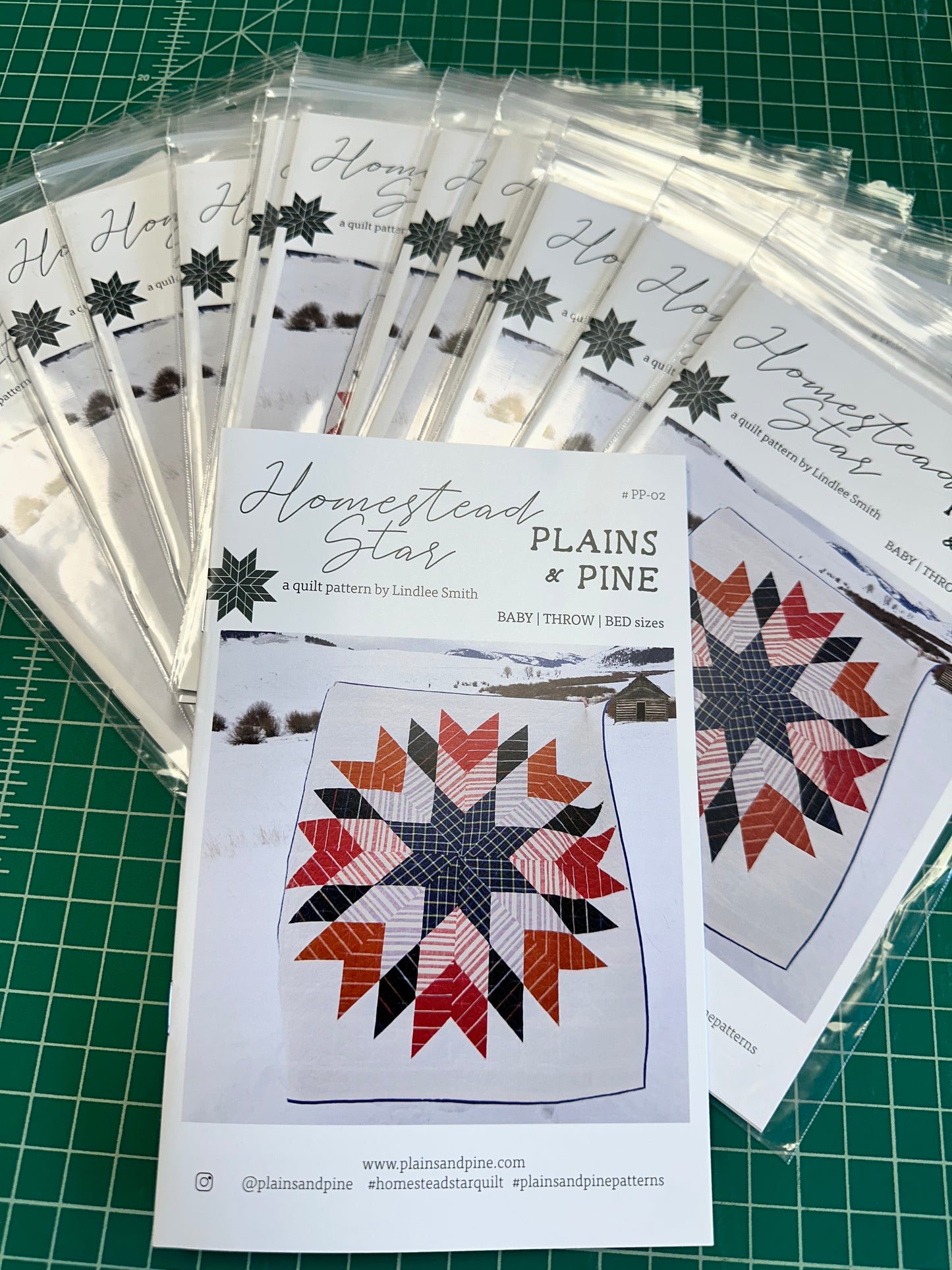 Homestead Star Quilt Pattern by Lindlee Smith PP-002 Paper Pattern
