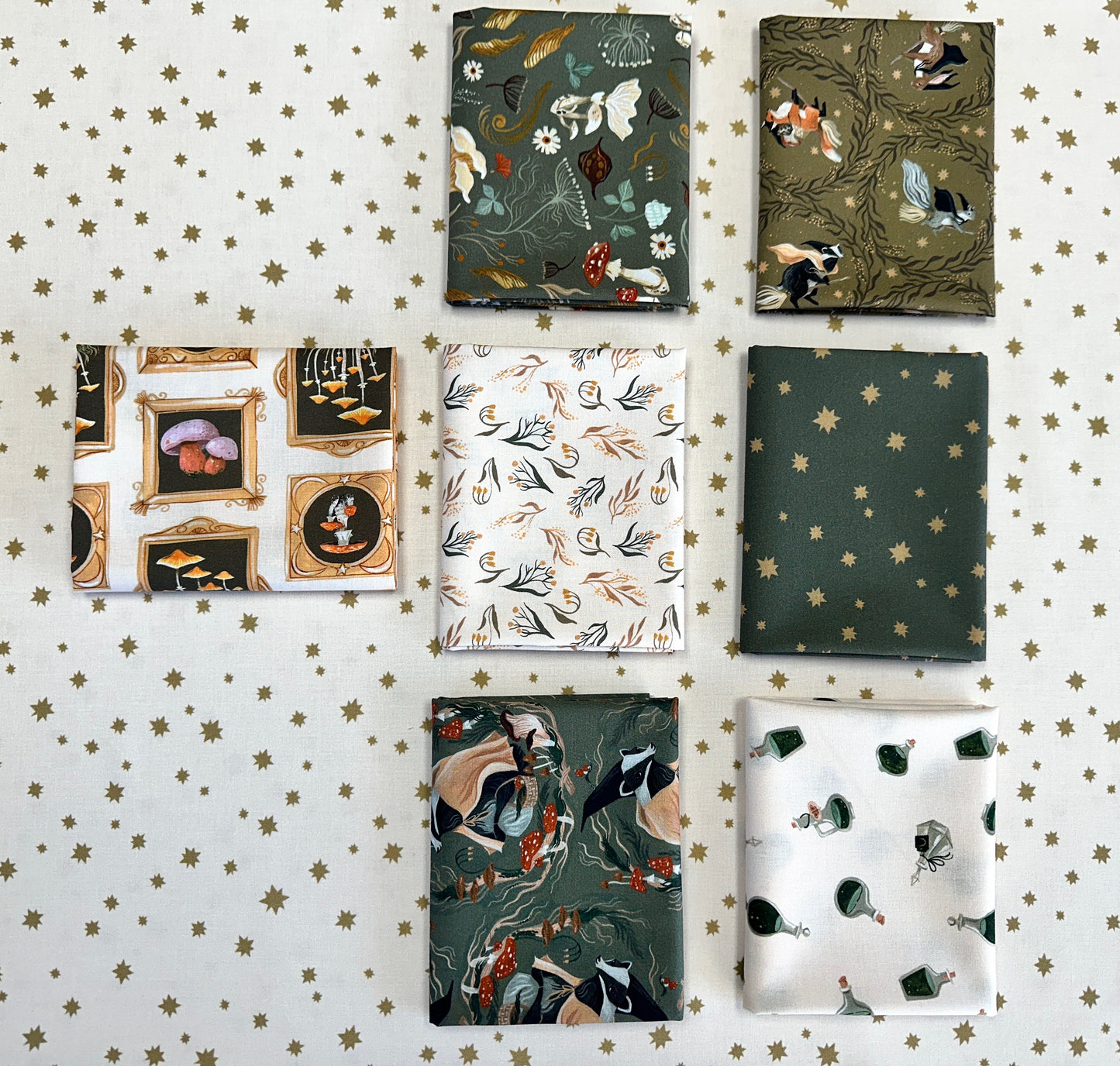 Forager by Rae Ritchie Forest Finds Clover ST-DRR3036CLOVER Cotton Woven Fabric