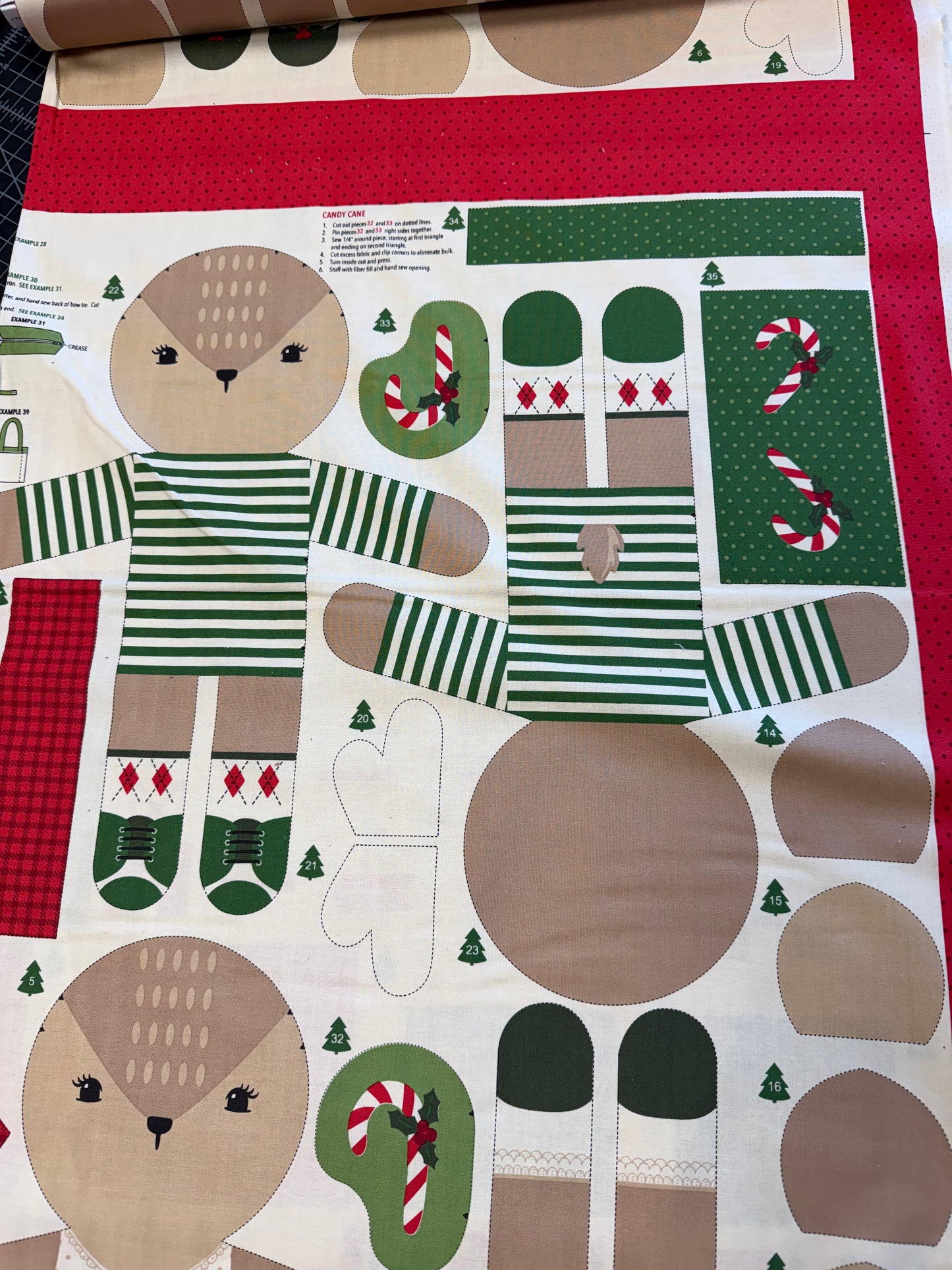 Holiday Cheer Panel Natural 20979 11 by Stacy Lest Hsu