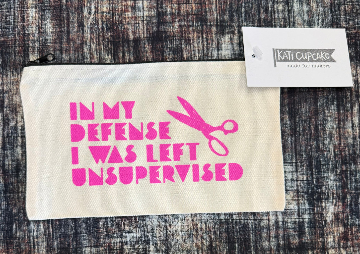 I'll Fix That Sewing Zipper Pouch by Kati Cupcake