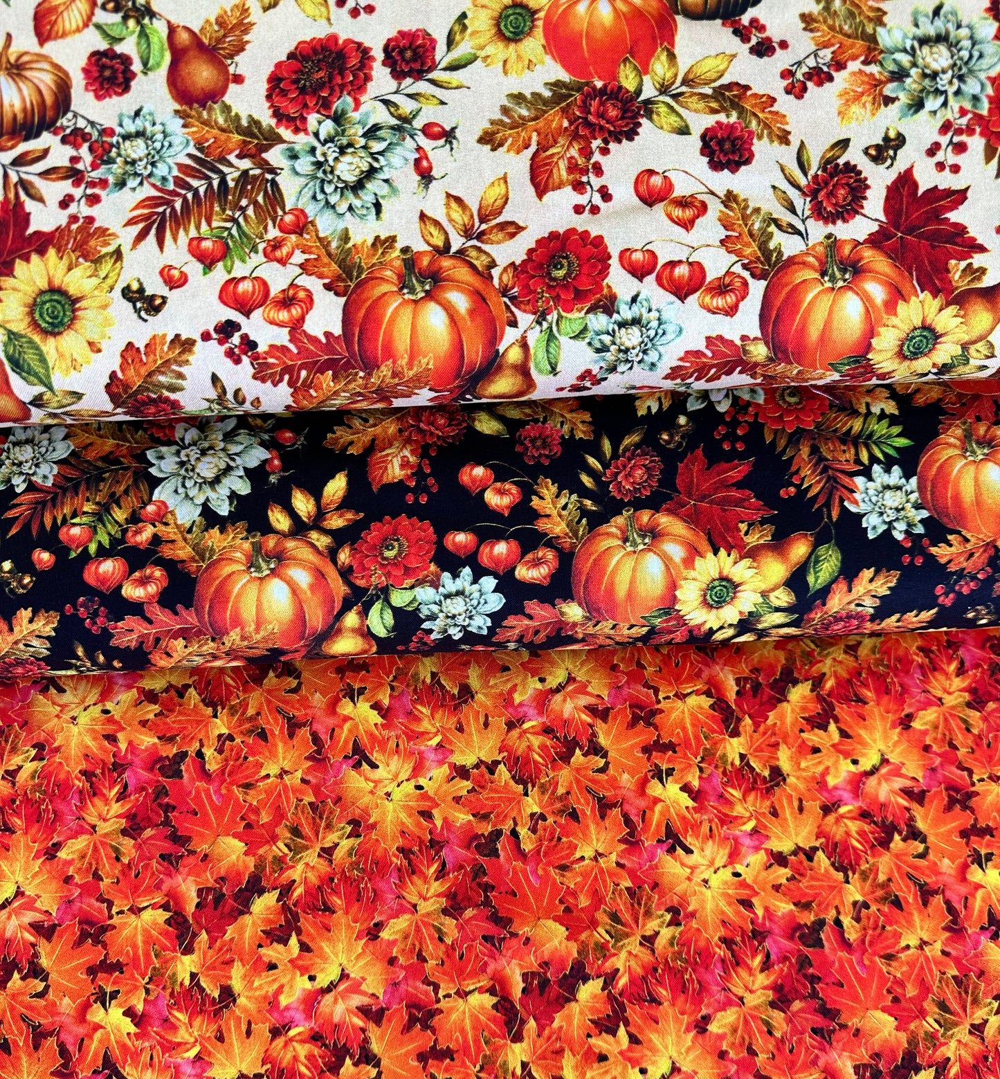 Golden Harvest Harvest Black 597021 Cotton Woven Fabric