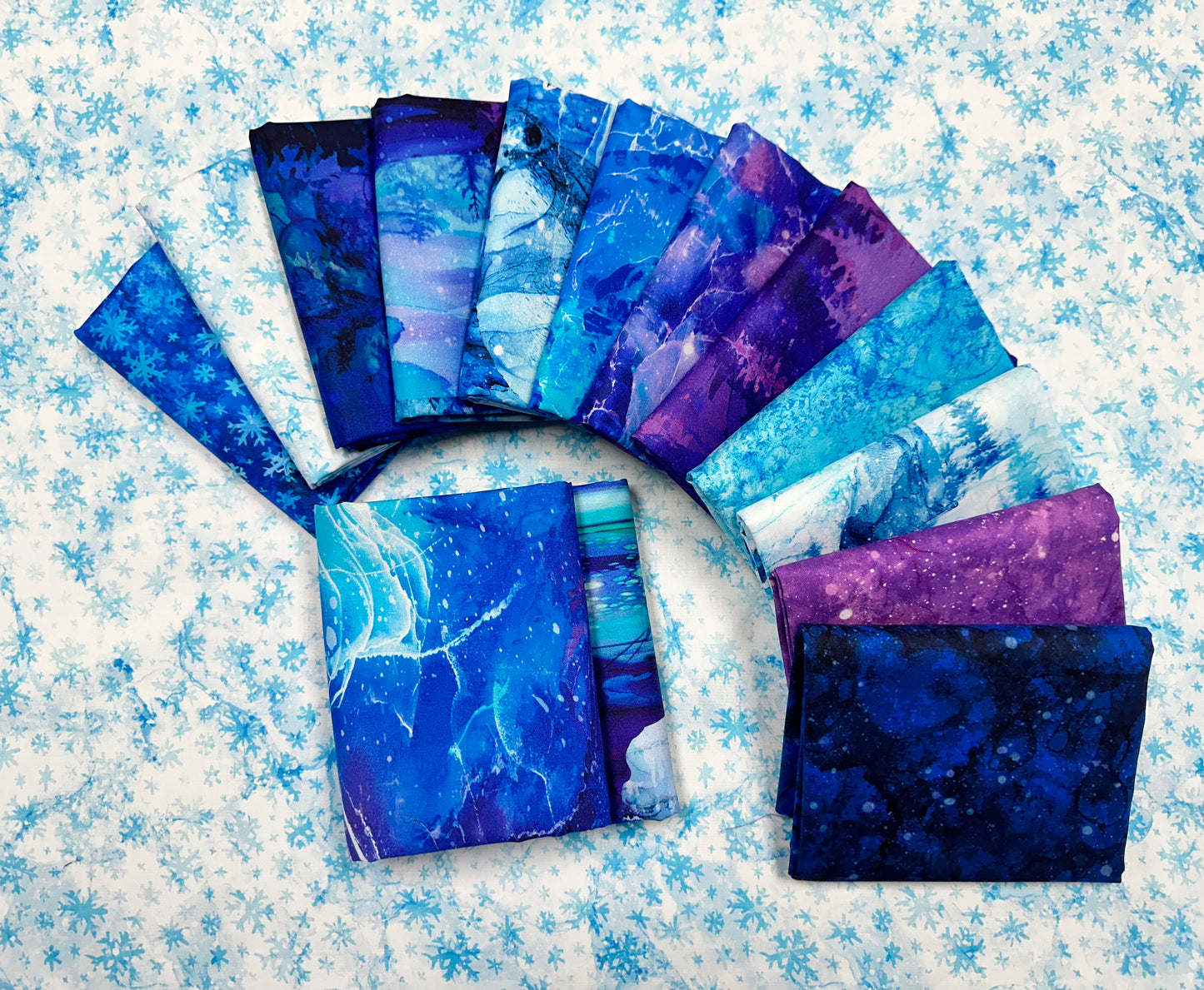 Illuminations by Deborah Edwards and Melanie Samra 24" Panel Repeat Cut Blue DP27001-46 Cotton Woven Panel