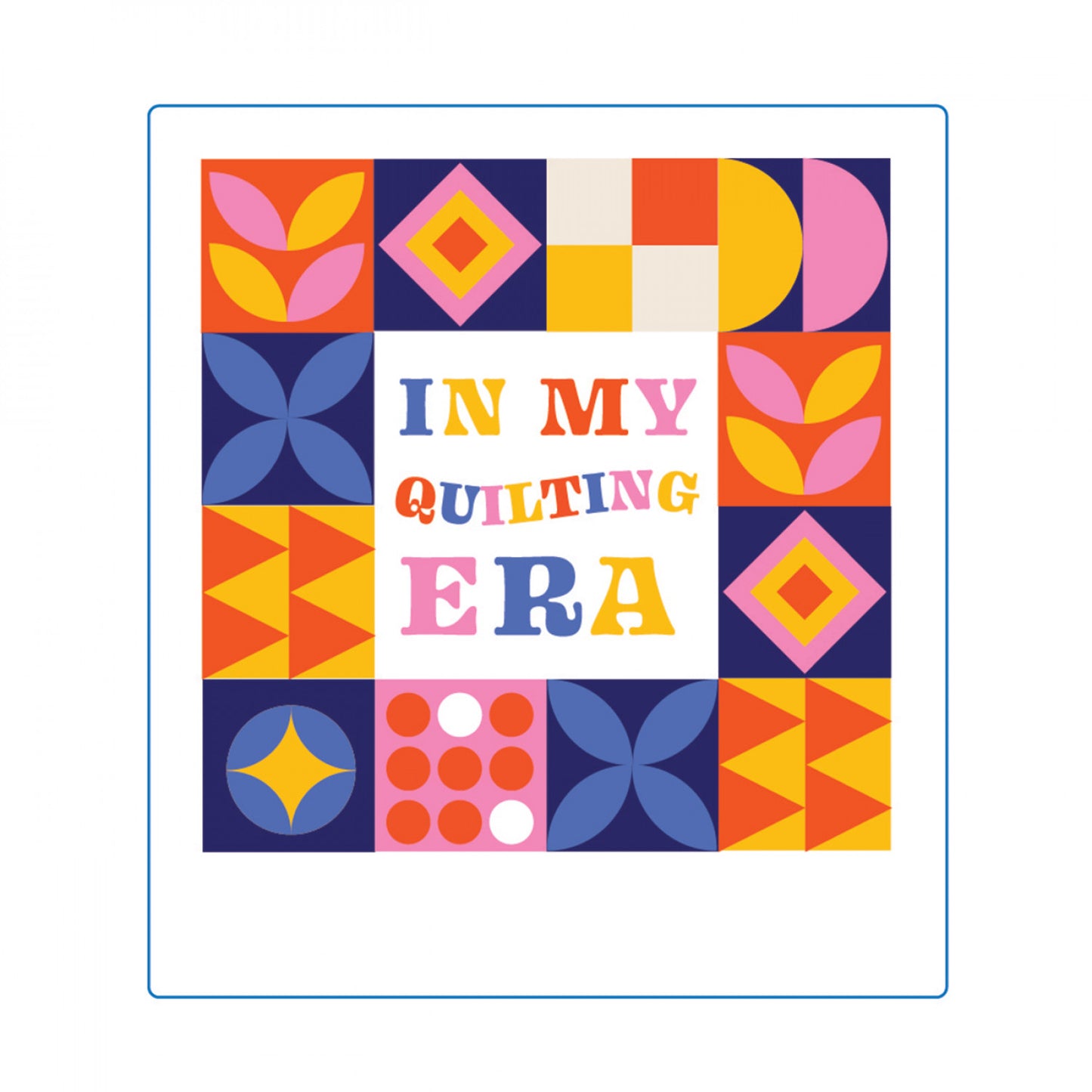 Vinyl Sticker In My Quilting Era SBQ-S102