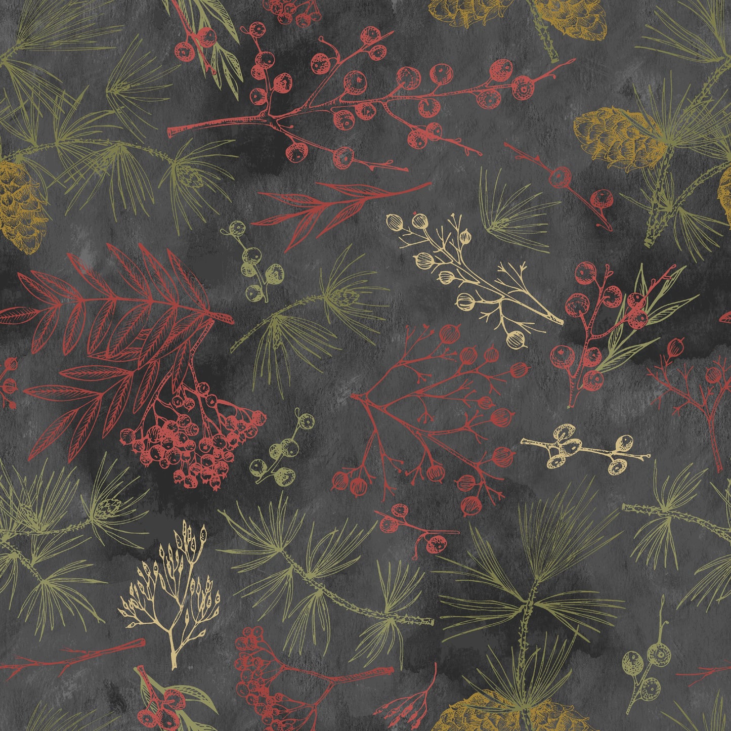 Preorder May 2026: Good Natured Wide 108" Smoke Tree Bits 8857-95 by Funny Girl