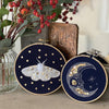 MakeBox & Co. the Moth and Moon Duo Embroidery Kit KT001-87164