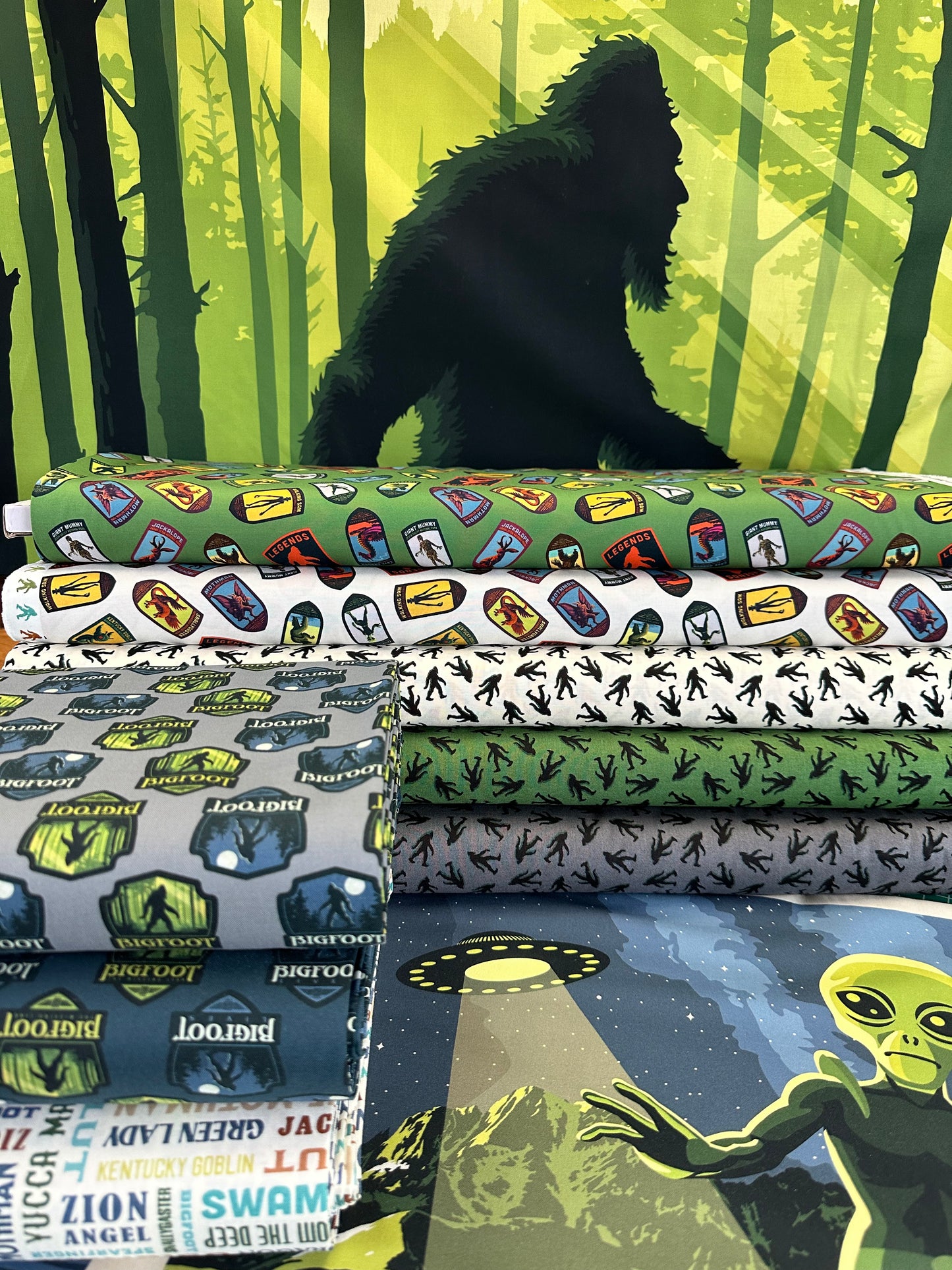 Licensed Legends Of The National Parks 2023 36" Panel The Missing Link PD15063-PANEL Cotton Woven Panel