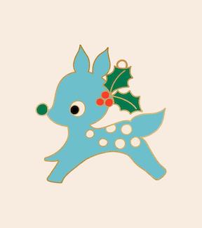 Ruby Star Society Little Deer 2.6" x 2.75" Ornament RS7060 Fabric