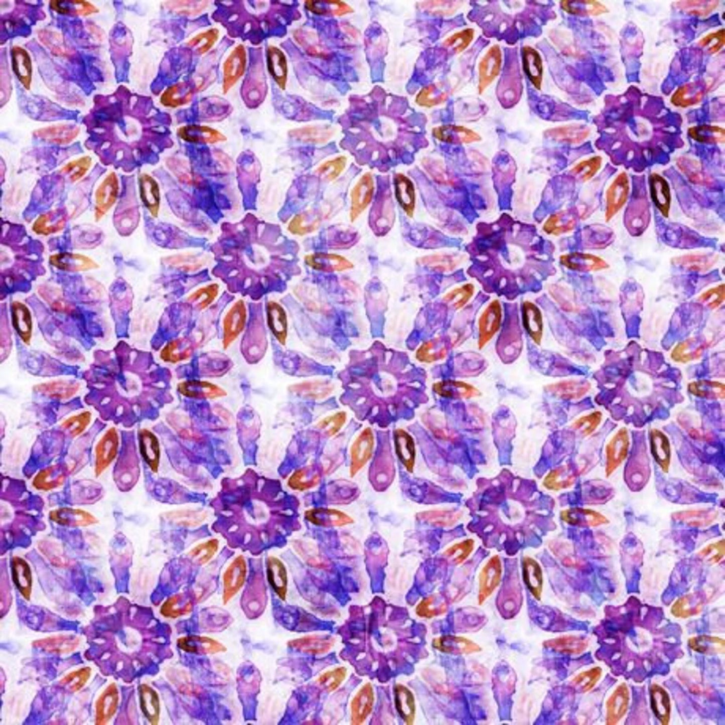 Flower Child Medallion Floral 29450V Cotton Woven Fabric
