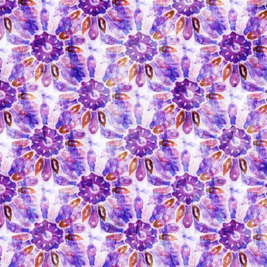 Flower Child Medallion Floral 29450V Cotton Woven Fabric