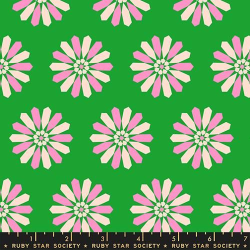 Sparkle Mart Freshly Picked Novelty Floral Geometric Vintage Retro Verdant RS0119 15 by Melody Miller of RSS