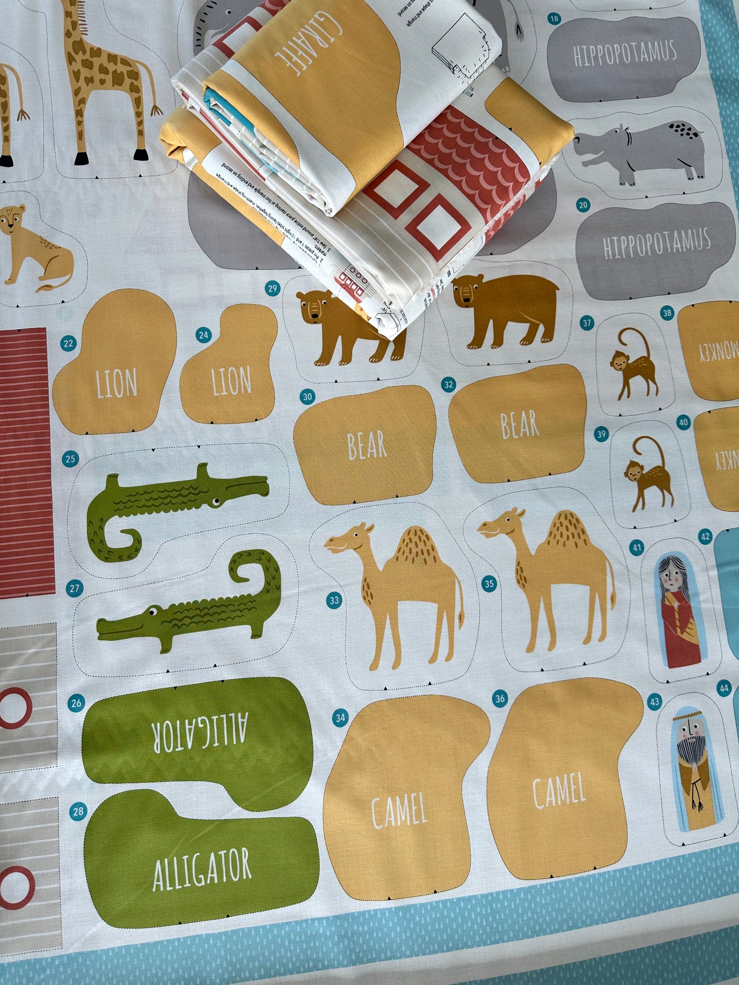 Noahs Ark by Stacy Iest Hsu 36" x 60" Panel 20876-11 Cotton Woven Panel