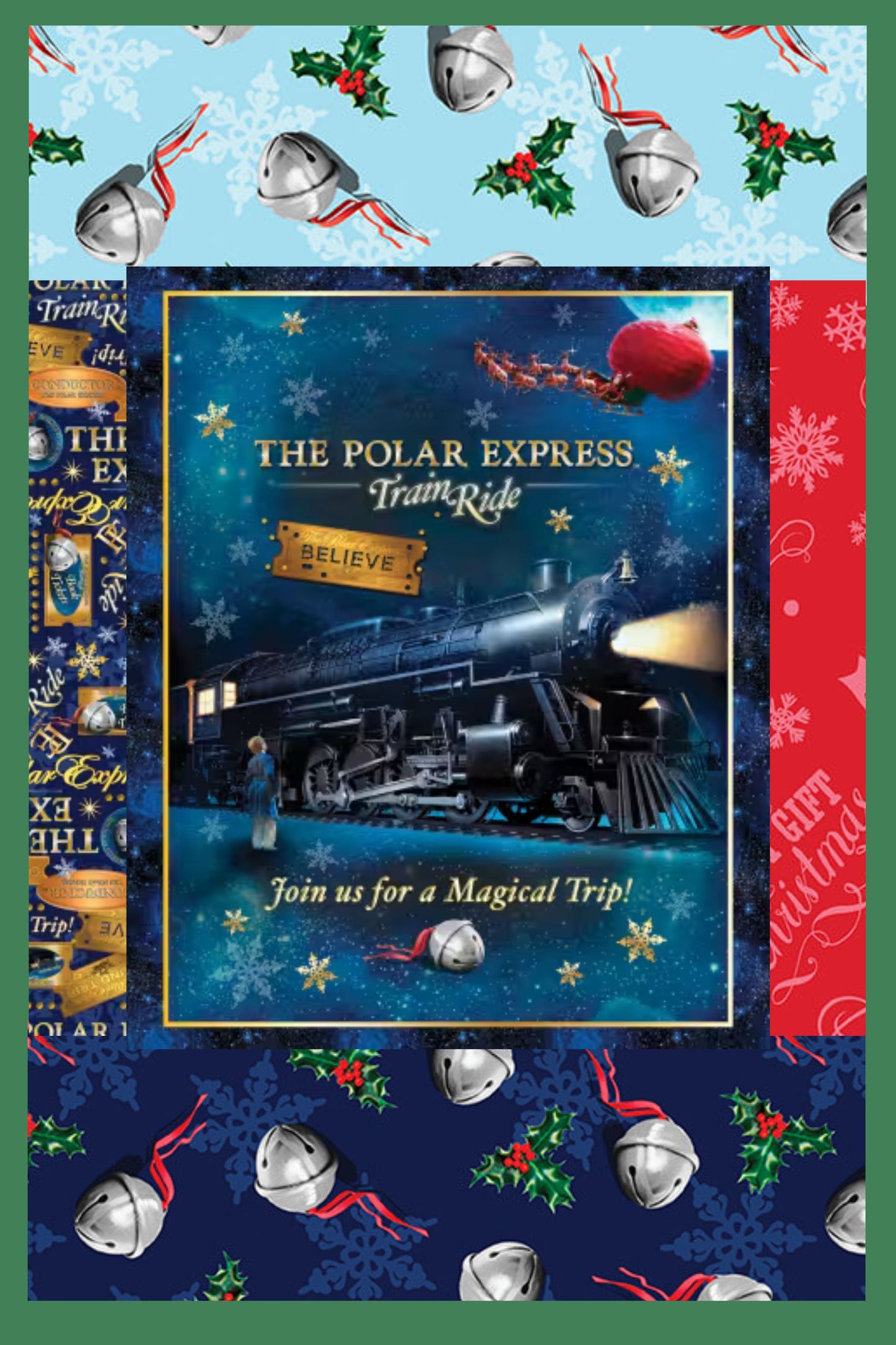Preorder April 2027: The Polar Express HY Bundle of 7 Prints Plus 2 Panels