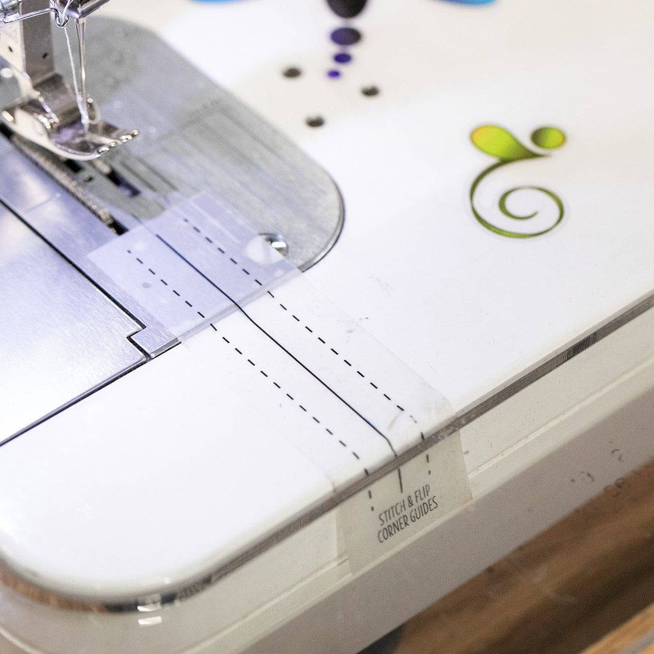 Stitch and Flip Corner Guides Machine Tape by Lisa Bongean of Primitive Gatherings PRI-201