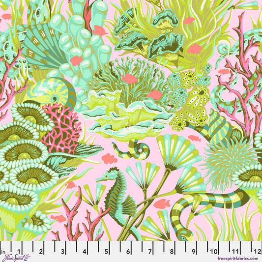Preorder May 2026: Floral Reef Reef What You Sew Coralline PWTP264 by Tula Pink