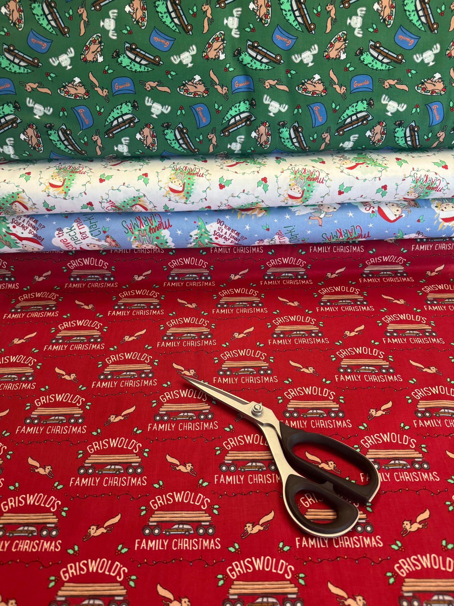National Lampoons Christmas Vacation FY Bundle of 4 Prints by Camelot